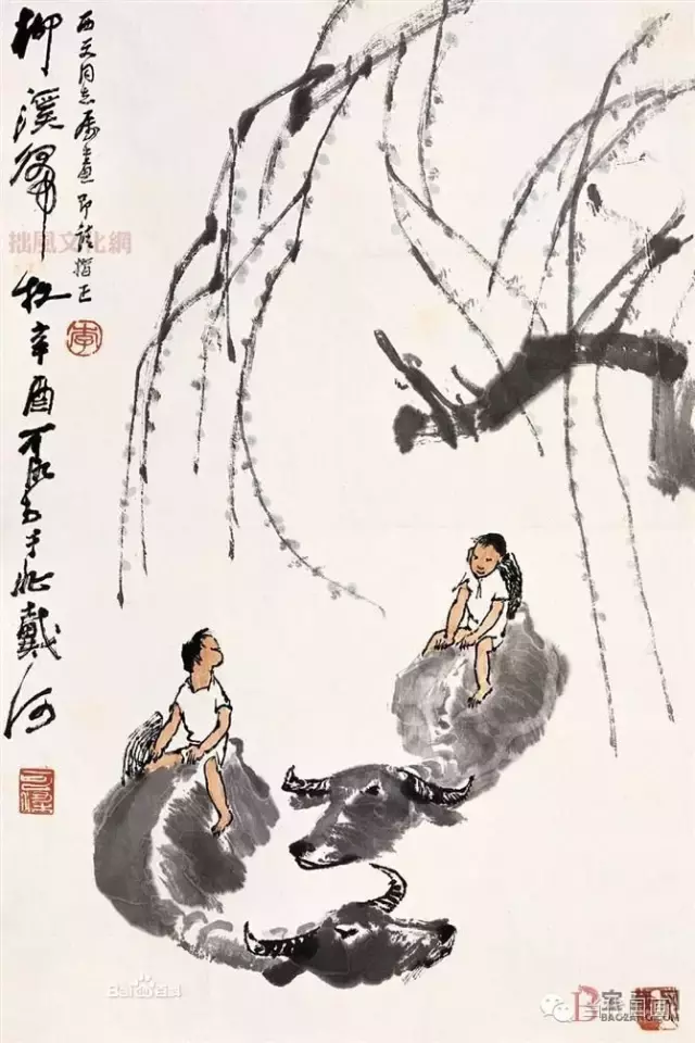 李可染一生創(chuàng)作作品1000件，市場拍了8000件，90%是假的